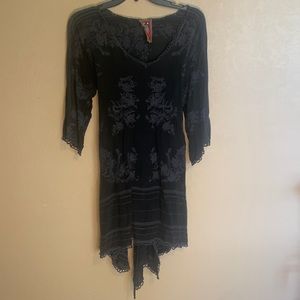 Small Black Johnny Was Coverup / Tunic